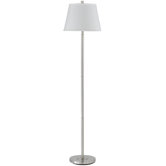 Andros Floor Lamp in Brushed Steel