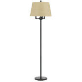 Six-Way Andros Floor Lamp in Dark Bronze