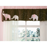 Pink Elephant Valance