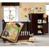 Sunny Safari Crib Bedding Collection