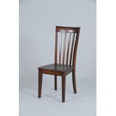 Contemporary Slat Back Side Chair