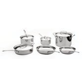 Premium Copper Clad Stainless Steel 10-Piece Cookware Set