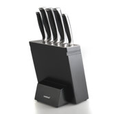 Cook and Co. 6 Piece Knife Block Set