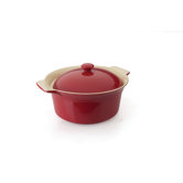 Geminis Round Baking Dish with Lid
