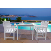 Bradley Rectangular Extension Dining Table, Bench and Armchairs Set