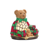 Noel Bear One Light Night Table Lamp