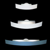 Riga Wall Light in Antireflex Aluminum