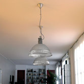Pudding Suspension Lamp with Reflector