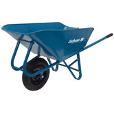 6 Cubic Foot Steel Contractor Wheelbarrow