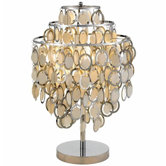 Shimmy Table Lamp in Chrome