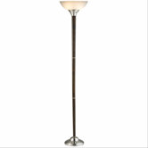 Alta Floor Lamp in Satin Steel
