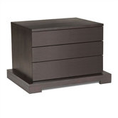 Zurich 3 Drawer Nightstand