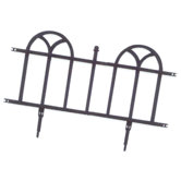 Weedblock Forged Wrought Iron Decorative Border