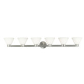 Maxwell Vanity in Brushed Steel