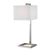 4 Square One Light Table Lamp