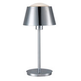Kramer One Light Desk Lamp in Chrome