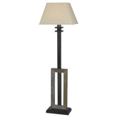 Egress Outdoor Floor Lamp in Natural Slate