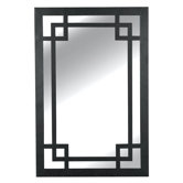 Jacob Wall Mirror in Dark Bronze