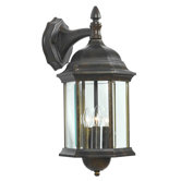 Custom Fit 3 Light Wall Lantern