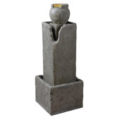 Eon Indoor/Outdoor Lighted Floor Fountain