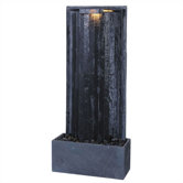 WaterWall Slate Tabletop/Wall Fountain