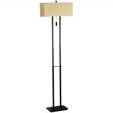 Emilio 60" Floor Lamp in Tan