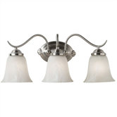 Medusa  Vanity Light in Brushed Steel