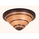Wright 2 Light Flush Mount