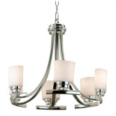 Bow 6 Light Chandelier