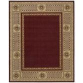 Vallencierre Burgundy Rug