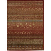 Radiant Impressions Crimson Rug