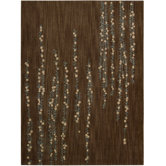 Radiant Impressions Brown Rug