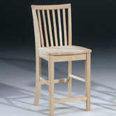 24" Mission Stool
