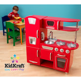 Red Vintage Kitchen