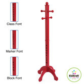Personalized Deluxe Clothes Pole in Red