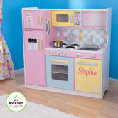 Personalized Pastel Play Kitchen Set