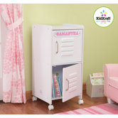 Personalized Medium Locker in White