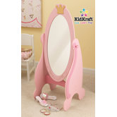 Princess Cheval Mirror in Pink