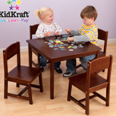 Farmhouse Kids' 5 Piece Table and Chair Set
