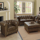 Winston Chair and Ottoman