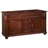 Traditions Torino 60" Double Bathroom Vanity Cabinet