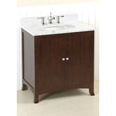 Neo Classic Hampton 30" Bathroom Vanity in Vintage Walnut