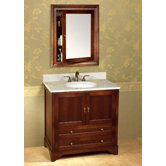 Traditions Milano 36" Bathroom Vanity in Colonial Cherry