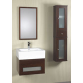 Rebecca 23" Wall Mount Bathroom Drawer Vanity