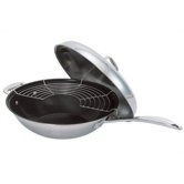 30cm Antihaft-Wok "Ningbo" mit Deckel