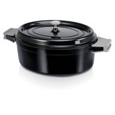 Antihaft-Br&auml;ter oval "Cook On" mit Deckel