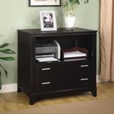Palisade File Cabinet in Dark Sable