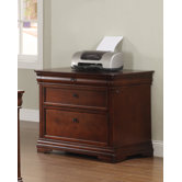 Rue de Lyon Lateral File in Cognac Cherry