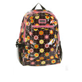 Cool Backpack Coated in Doodle Bugs Pink