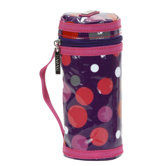 Bottle Sleeve in Bouncing Ball Berry